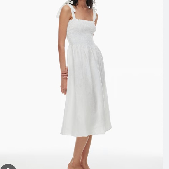 Wilfred White Midi Dress - Picture 4 of 6